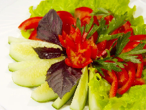 Зеленый салат